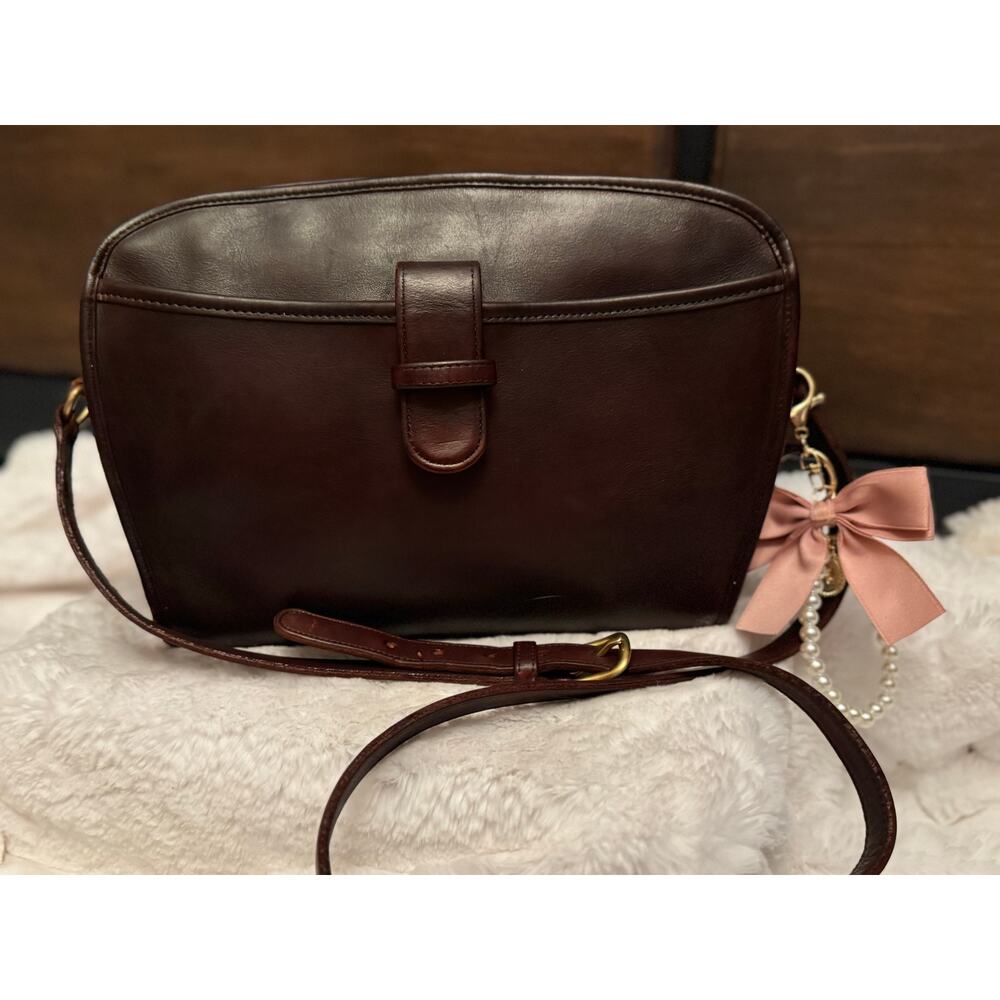 Coach Brighton Vintage Mahagony Leather Restored